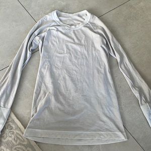 LuluLemon sports striped shirt size S